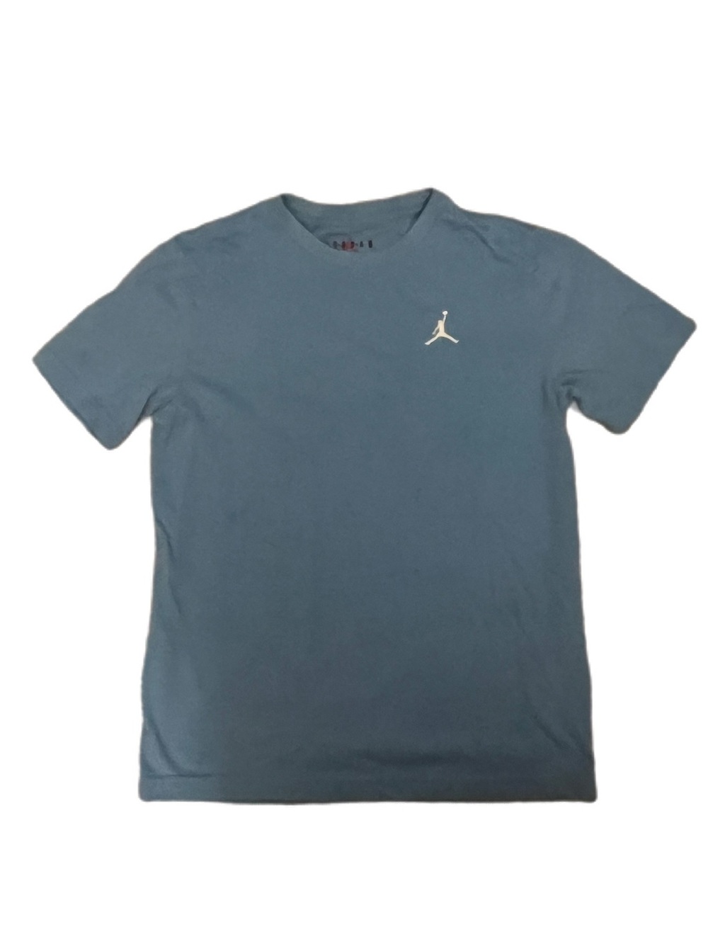 Jordan boys Slate Blue Short-Sleeve Crew Tee with Jumpman
